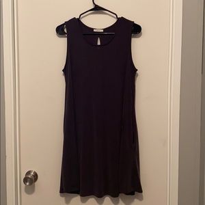 Dark gray dress